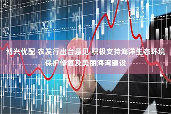 博兴优配 农发行出台意见 积极支持海洋生态环境保护修复及美丽海湾建设